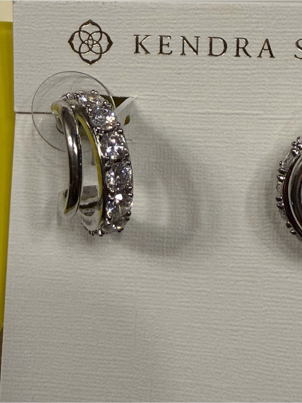 Kendra Scott Livy Huggie Earrings - Picture 2 of 8